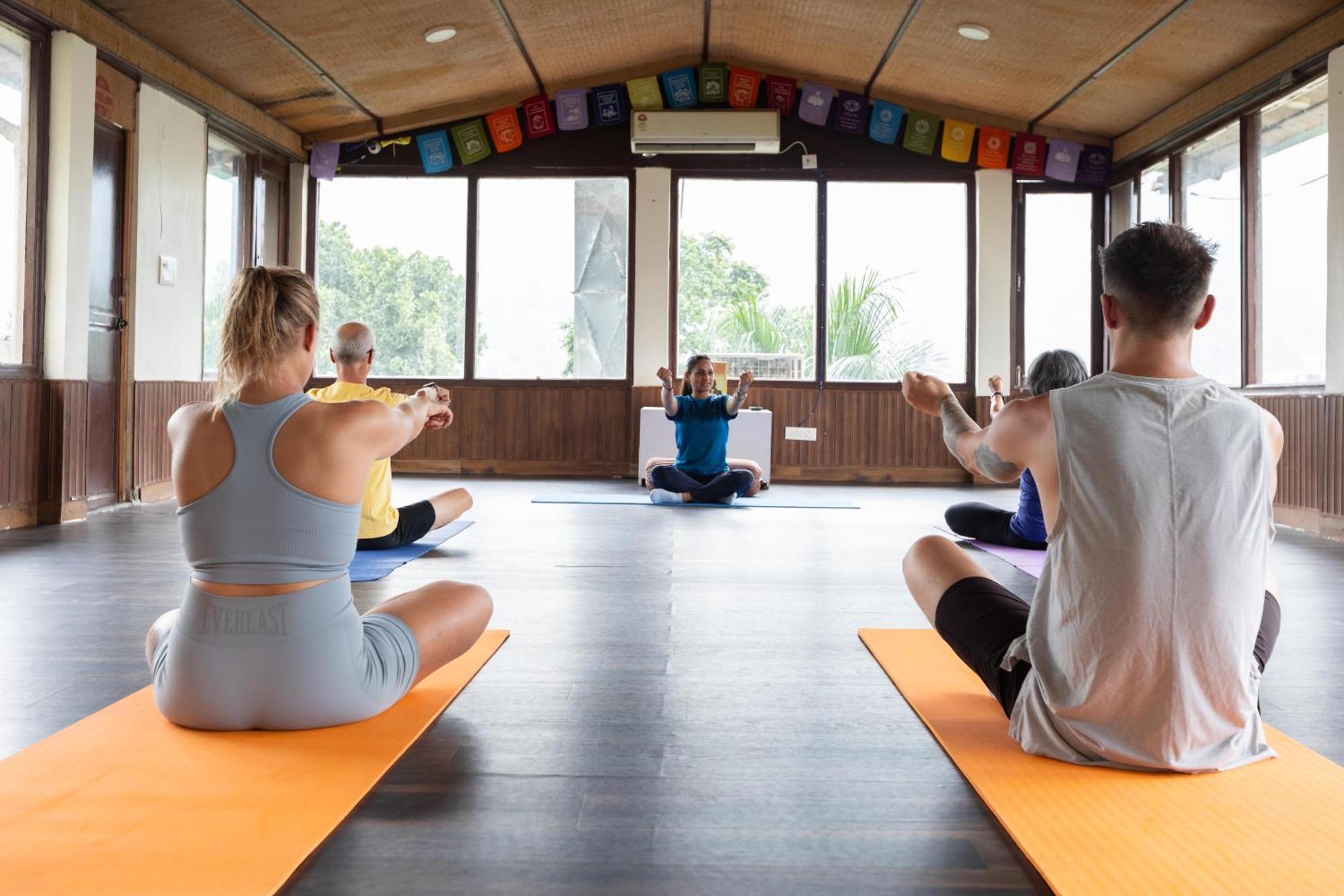 Yogved Hospitality & Resort Rishikesh Bagian luar foto